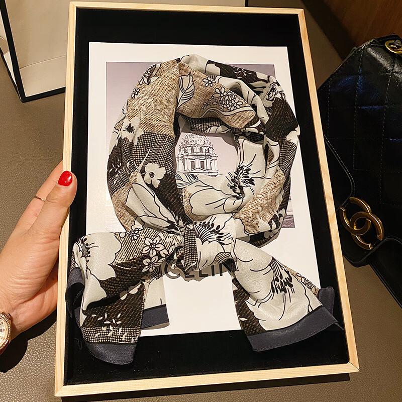 Changbaosen Printed Silk Scarf