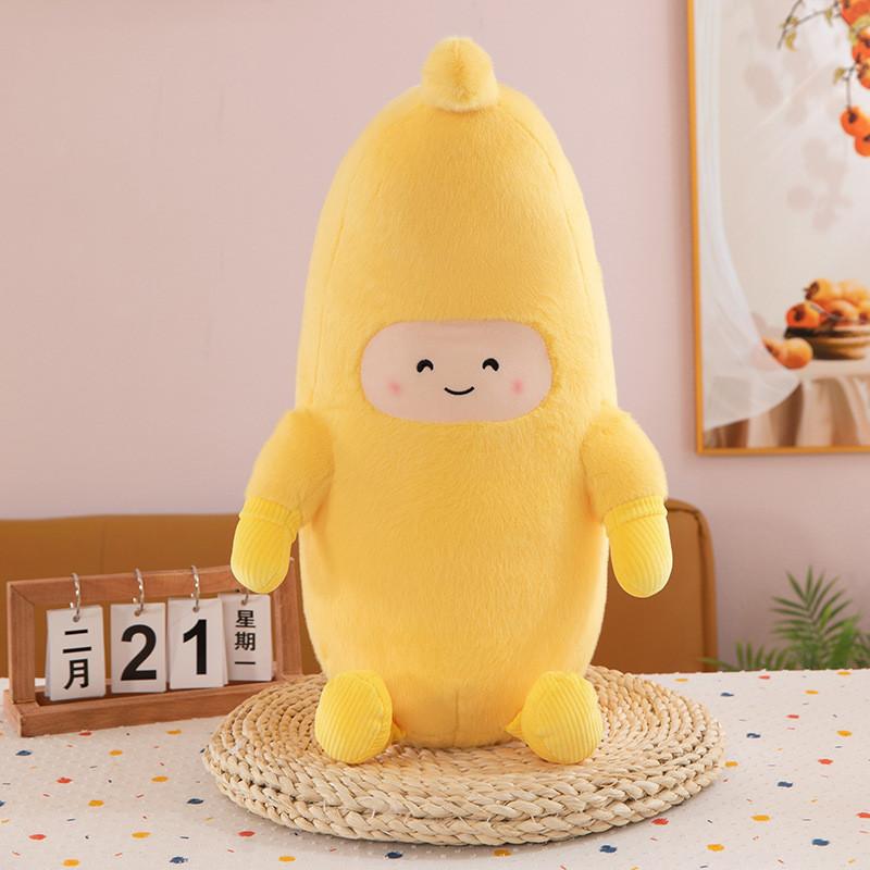 

Plush Banana Character Toy Oversized Cute Cartoon Girls Kids Gifts Birthday 40cm