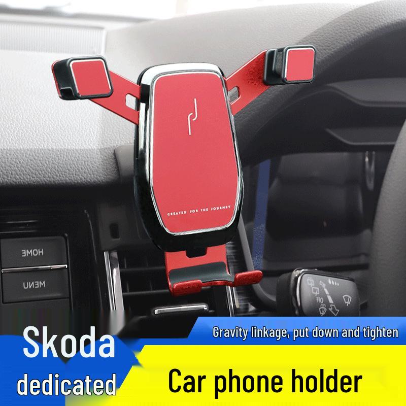 Wireless Charging Phone Holder for 2017-2022 Skoda Kodiaq/GT with Navigation Compatibility