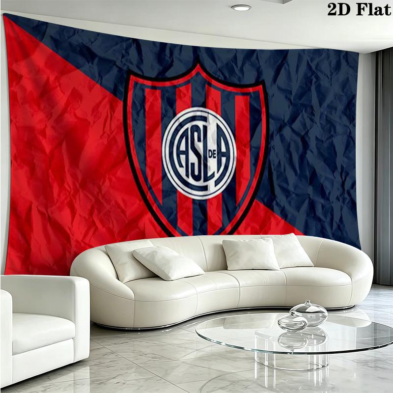 San Lorenzo Art Wall Tapestry Aesthetic Wall Hanging Printed Fabric Blanket Decorative Tapestries for Bedroom Living Room Home Decor