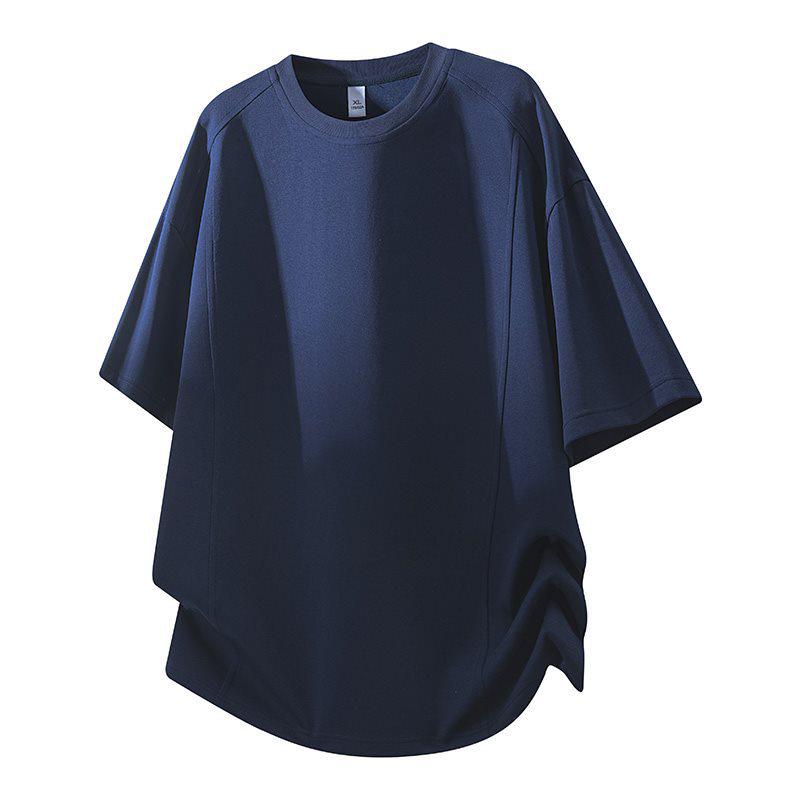 Men's Trendy Summer Short Sleeve T-shirt: Casual, Versatile, High-End Feel Pullover