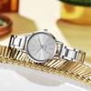 Luxury Watch for Women Simple Round Dial Stainless Fashion Gold Bracelet Quartz Wristwatch Students Ladies Watches 