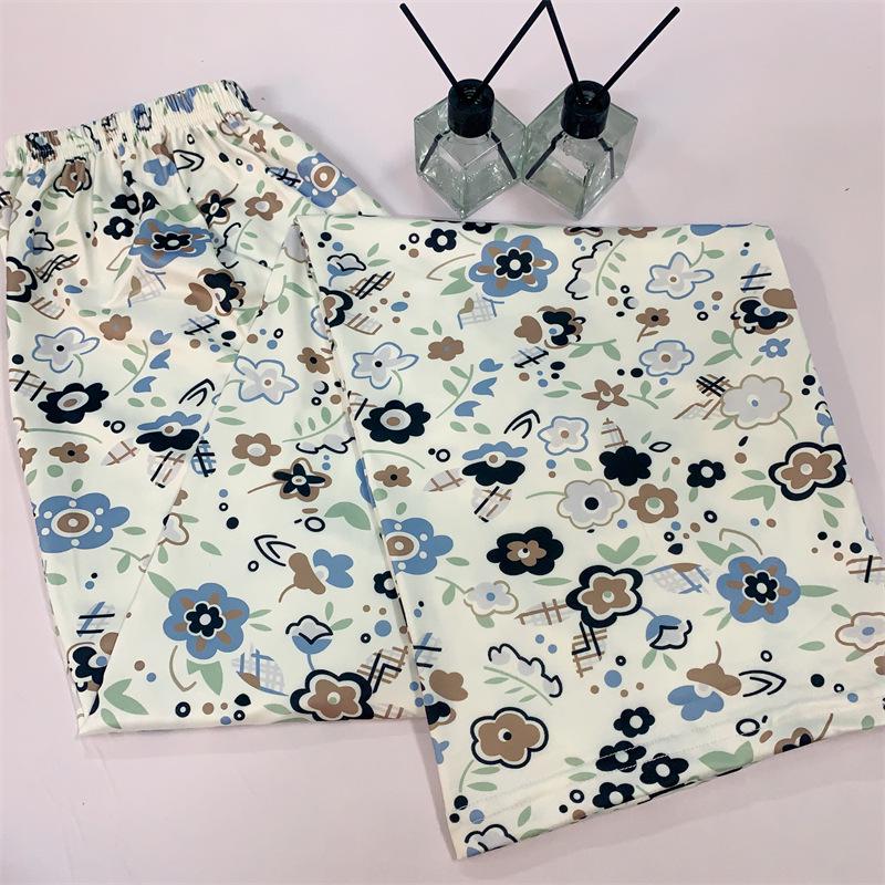 Women's Loose Cartoon Pajama Pants - Spring/Autumn Korean Style for Home or Outdoor Wear