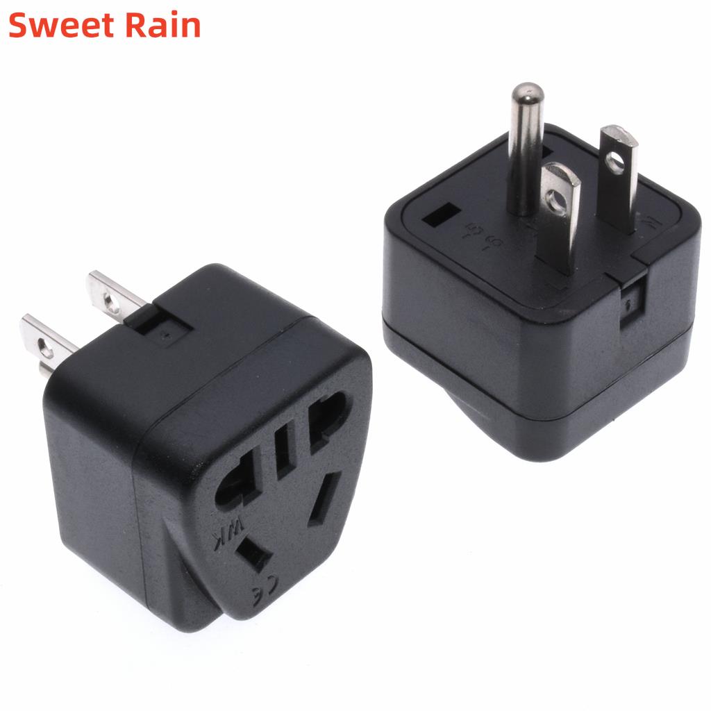 AUS Australia European To US American Canada Japan Thailand Brazil Philippines Plug Adapter Type A Charge Power Conversion Plug