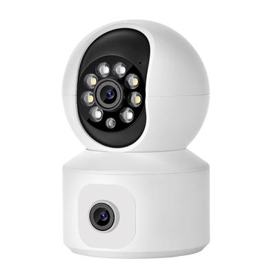 1080P HD Wireless-Überwachungskamera, WiFi-Kamera, 3 MP Schwenk-/Neigekamera mit 360-Grad-Bewegungsverfolgung, IR-Nacht