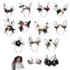 Party Headband 3D Skull Hairband Festival Costume Hairhoop Party Head Decoration Seasonal Holiday Accessories