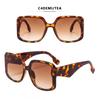 PC Sunglasses Goggles Gradient Lenses Block Glare Big Frames Shades UV400 Clear View UV Protection Sun Glasses Sun Protection