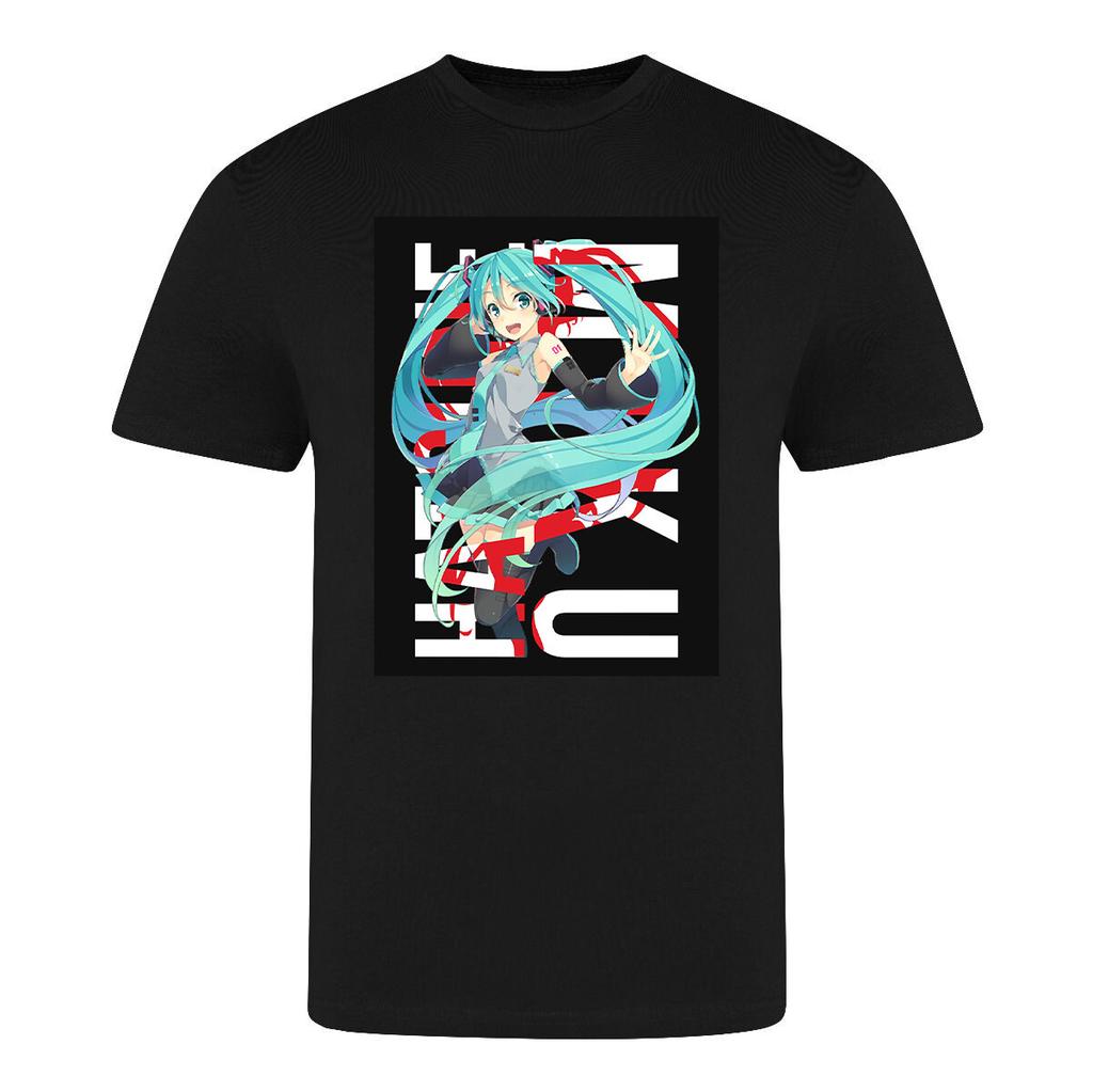 Miku Hatsune T-Shirt Witz Geburtstag Lustig Meme viral Neuheit Geschenk Herren