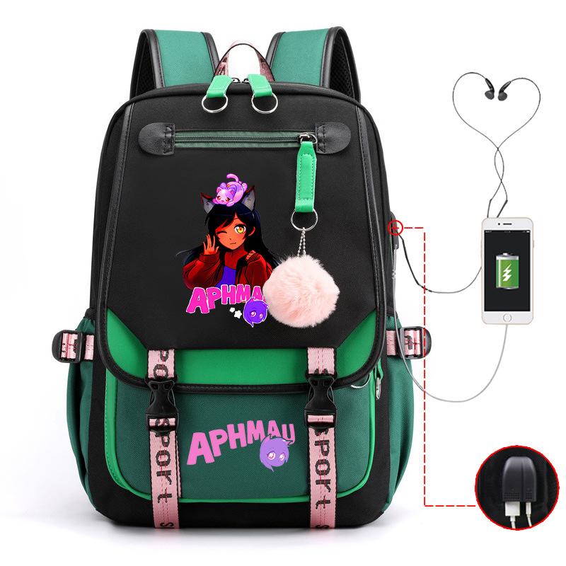 Harajuku Simple And Versatile Junior High School Student Schoolbag Female Lightweight Large-Capacity Junior High School Student Backpack