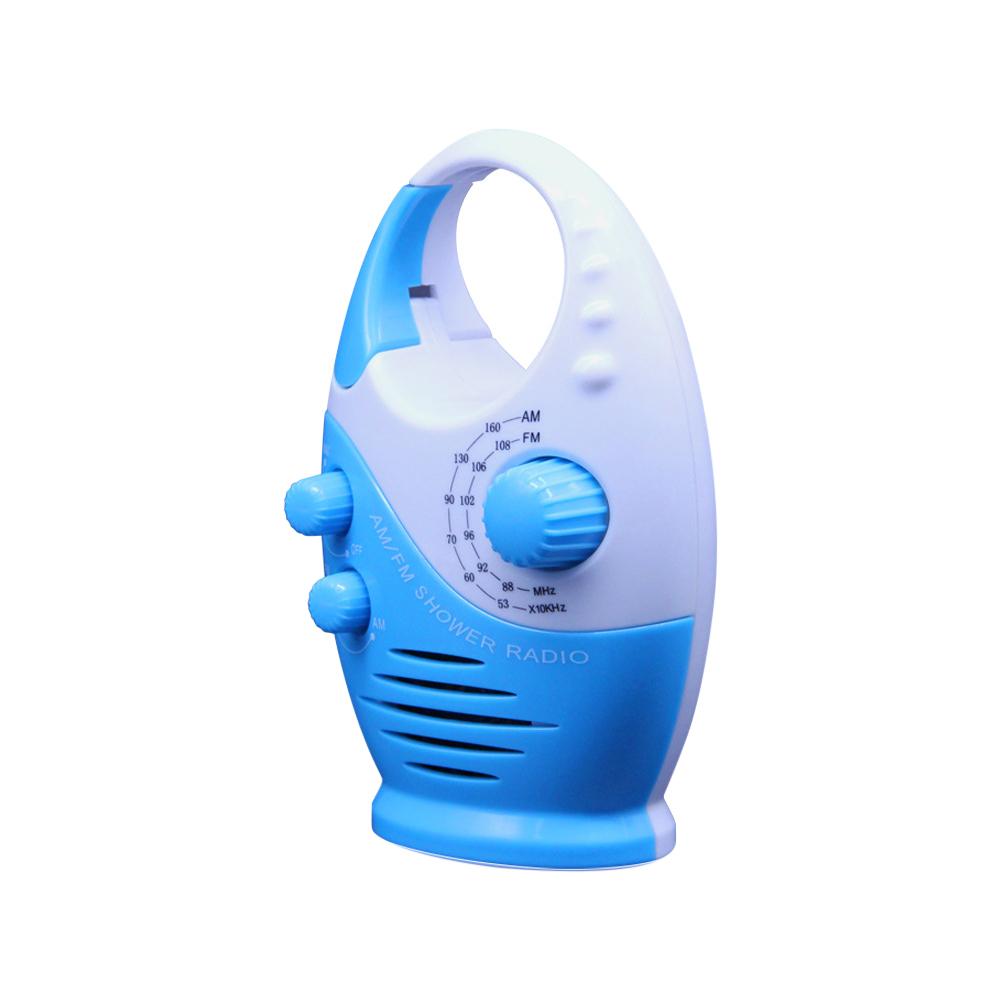 

Радио AM / FM Мини Душевое Ванное Водонепроницаемое Радио Подвесное Музыкальное Радио с Динамиком Подходит для Ванной Душевой Кабины синий