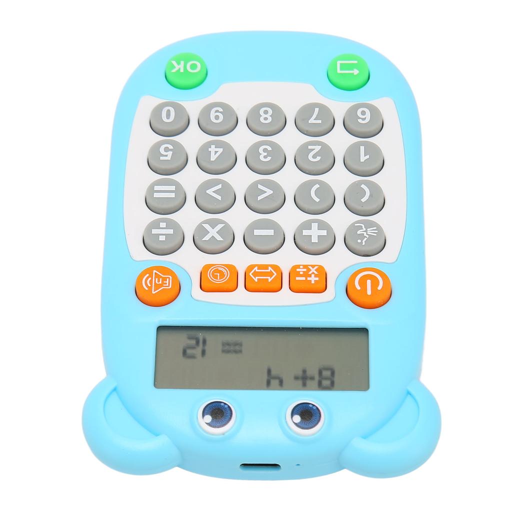 Arithmetic Exercise Toy Digital Display Voice Prompt 27 Keys USB C Arithmetic Training Machine for Kids Education