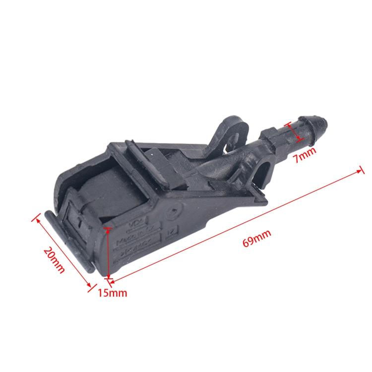 2 szt. Dysza spryskiwacza przedniej szyby Dysza rozpylająca wodę 6RD955985 dla Volkswagena