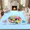 Adventure Time Carpet Door Mat for Living Room or Bedroom Protective Mat Under Chair Office Decoration Christmas Gift Birthday Present