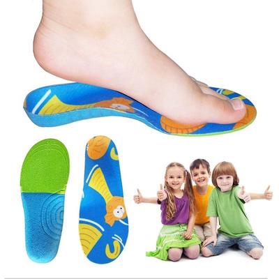 Sottopiede ortopedico per la correzione del piede piatto per bambini, plantare ortopedico, supporto per l'arco plantare, cura del piede, morbido e traspirante