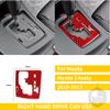 Red Carbon Fiber Whole Interior Stickers For Mazda 3 Axela 2010-2013 Car Accessories Dash Trim Gear Shift Console Cover Molding SW8