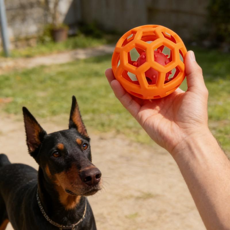 Tpr Hollow Out Training Ball Dog Play Toy Indestructible Pet Supplies Safe Dog Tough Toys Resistant Dogs Tooth Chew Puppy Toy