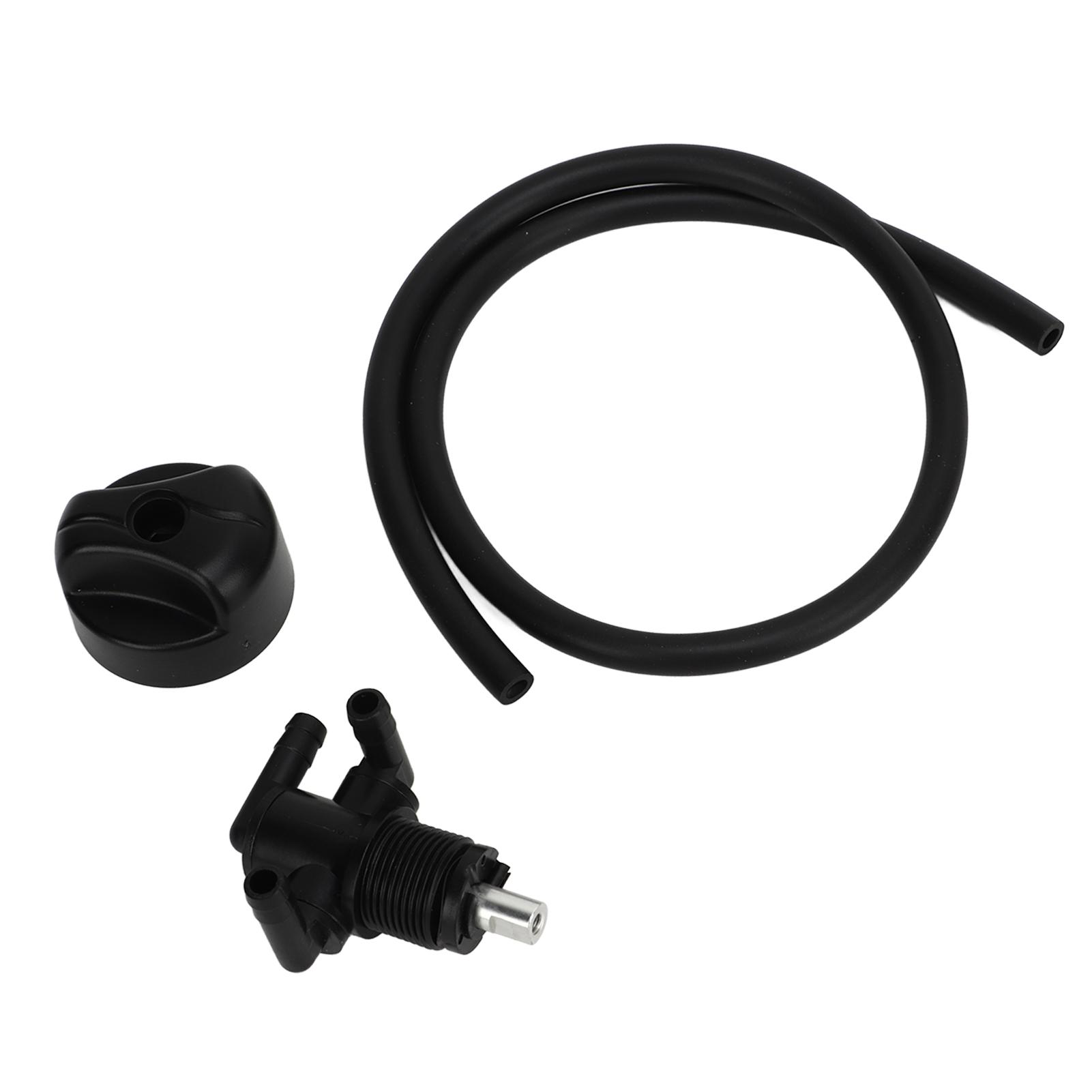 

3 Way Petcock Tank Fuel Shut Off Valve Switch with Fuel Line for Polaris ATV Sportsman 335 325 330 400 500 600 700