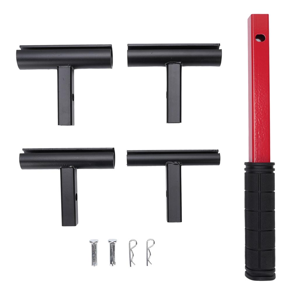 Door Hinge Adjustment Tool Kit 4 in 1 Carbon Steel Hinges Gap Adjusting Wrench Hinge Bender Tool