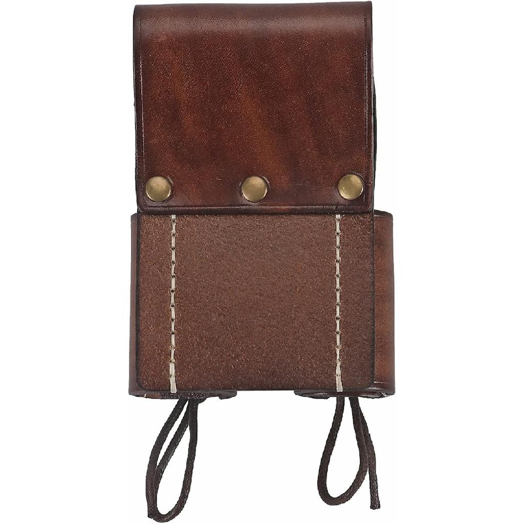 TOURBON Leather Tool Organizer Bull Pin Holster Wrench Hammer Holder