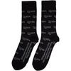 Queen Unisex Adult Repeat Logo Socks
