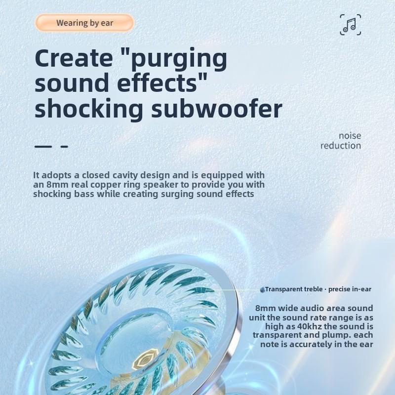 אוזניות בלוטות' אלחוטיות חדשות TWS אלחוטיות תוך-אוזניות סטריאו תצוגה דיגיטלית חיי