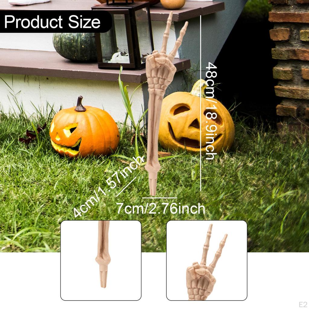 Halloween Skeleton Decoration for Garden, Cemetery Accessories
