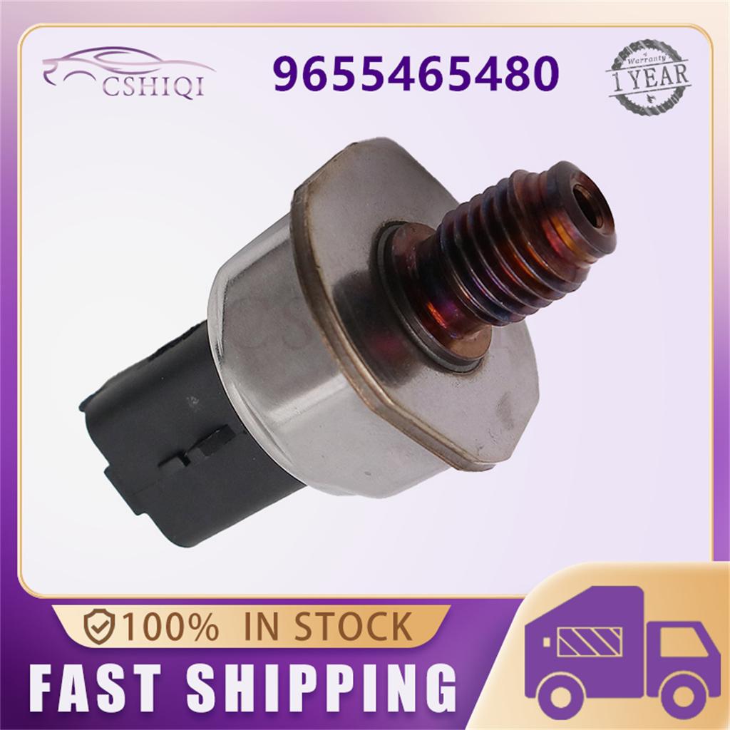 9655465480 Fuel Rail Pressure Sensor For Peugeot 207 407 Ranch Citroen C3 C4 DISPATCH Berlingo Fiat Scudo 1.4 1.6 HDI Auto Parts