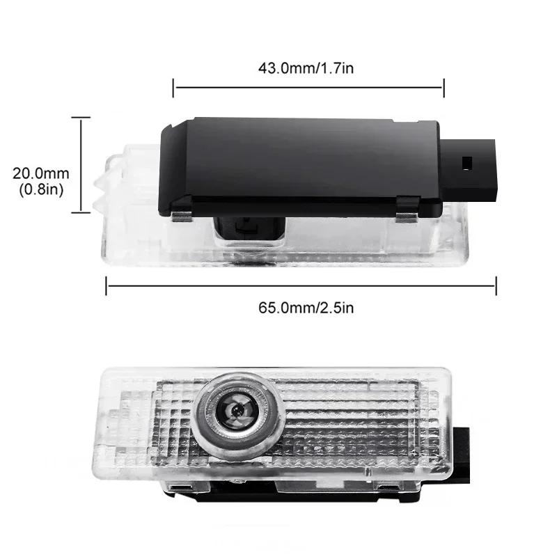 E90 2X Car Led Door Welcome Lights Logo Projector For BMW E90 E92 M3 E60 E61 E65 F01 F02 F10 F30 F48 G30 G38 X1 X2 X3 X4 X5 X6