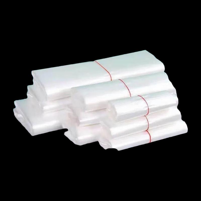 

Disposable White Plastic T-shirt Carry Bags