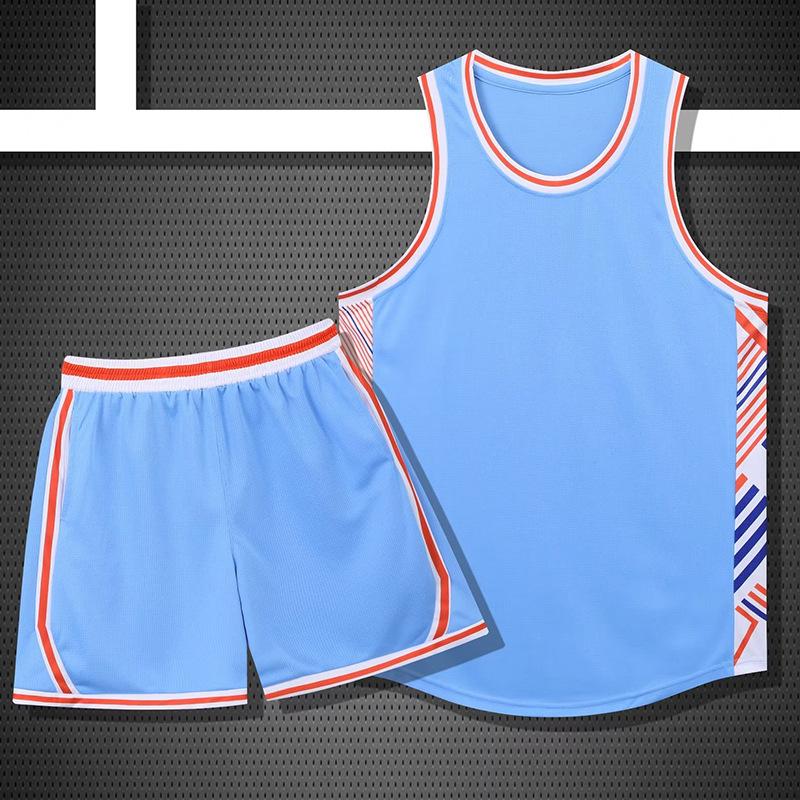 [FeelTime Factory Store] Wholesale American Jersey Boys Training Vest Team Uniform Children's Basketball Uniform Set