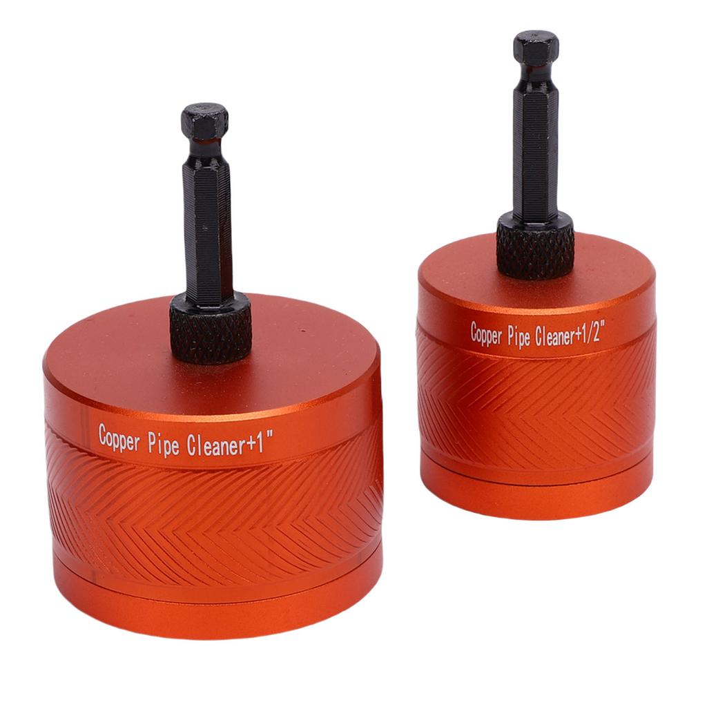 2pcs Metal Copper Pipe Cleaner Set for Cleaning Rusting Paint On Copper Pipes Various Metal Pipes
