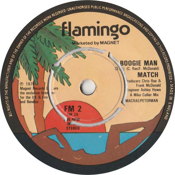 

7inch Record MATCH - Boogie Man FM2 Flamingo 1979 UK Dance & Electronica Used