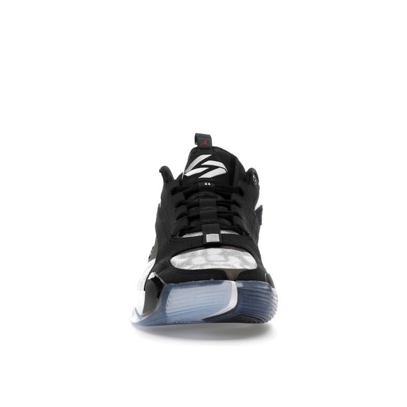 Pánské basketbalové boty Air Jordan Luka 2 TB Černá Bílá Čistý Platina FN7400-100