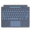 Новий колір Магнітна Bluetooth-клавіатура для Microsoft Surface Pro 8/9/X/10/11 зі слотом для стилуса, тачпадом і 7-колірною підсвіткою