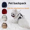 Zaino per Cani Morbida Borsa per Snack per Animali Cucciolo Carina Borsa da Scuola Conveniente Grande Capacità Portatile Borsa Trasportino per Animali Forniture per Animali all'Aperto