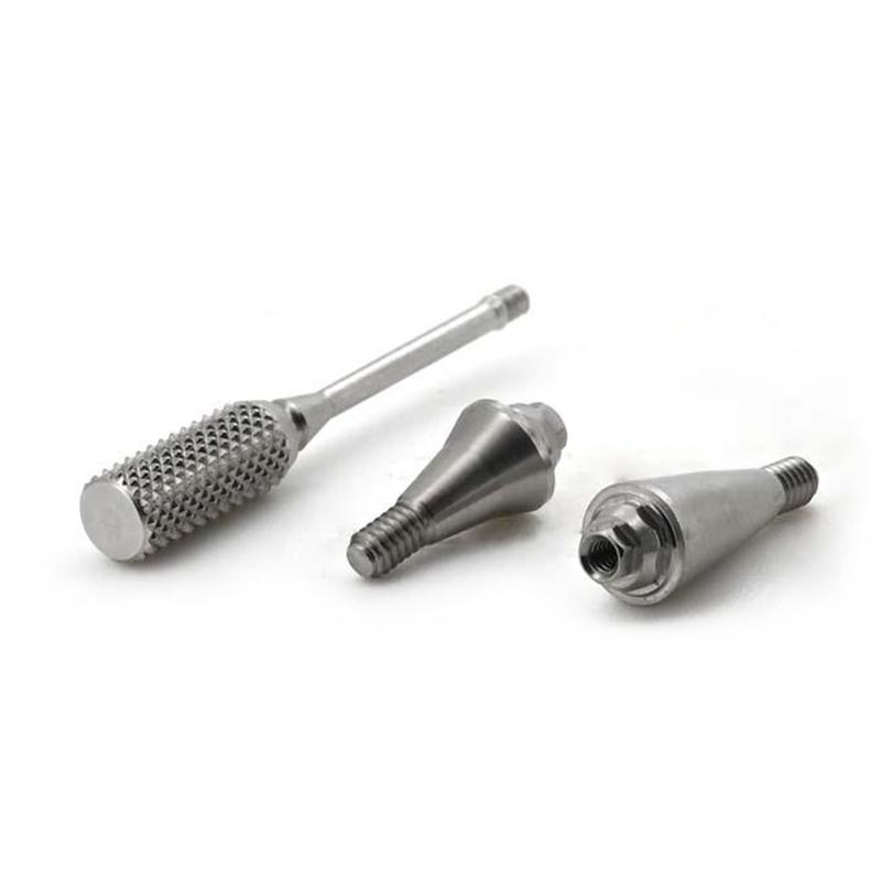 1Pcs Dental Multi Unit Prosthetic Screw Rustproof Titanium Straight Abutment for Neo Biotech Implant Treatment Use