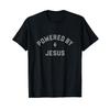 Powered By Jesus Athletic Graphic T-Shirt by Powered By Shirt