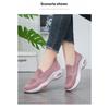 Women's Summer New Thick Soled Woven Fabric Shoes, Casual One Foot Sponge Shoes