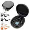 Estojo de Armazenamento para Fones de Ouvido Shokz AS600/650/700 Estojo para Fone de Ouvido de Condução Óssea Bolsa de Transporte para Viagem Estojo de Armazenamento Rígido à Prova de Choque