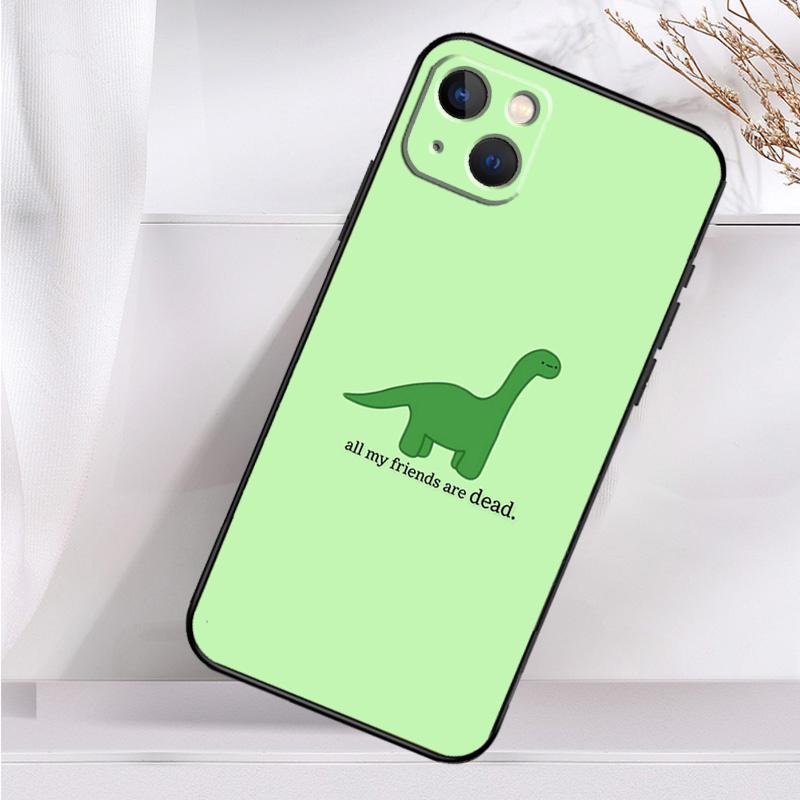 Dinosaur Pattern Shockproof Case For iPhone 17 16 Pro Max 11 14 15 Plus 12 13 Mini 16e 17 Air Phone Cover