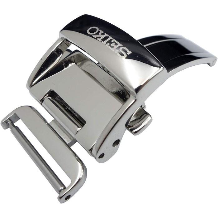 [Seiko] Buckle 18mm D-Buckle Push-Release Silver B23S51SA01W