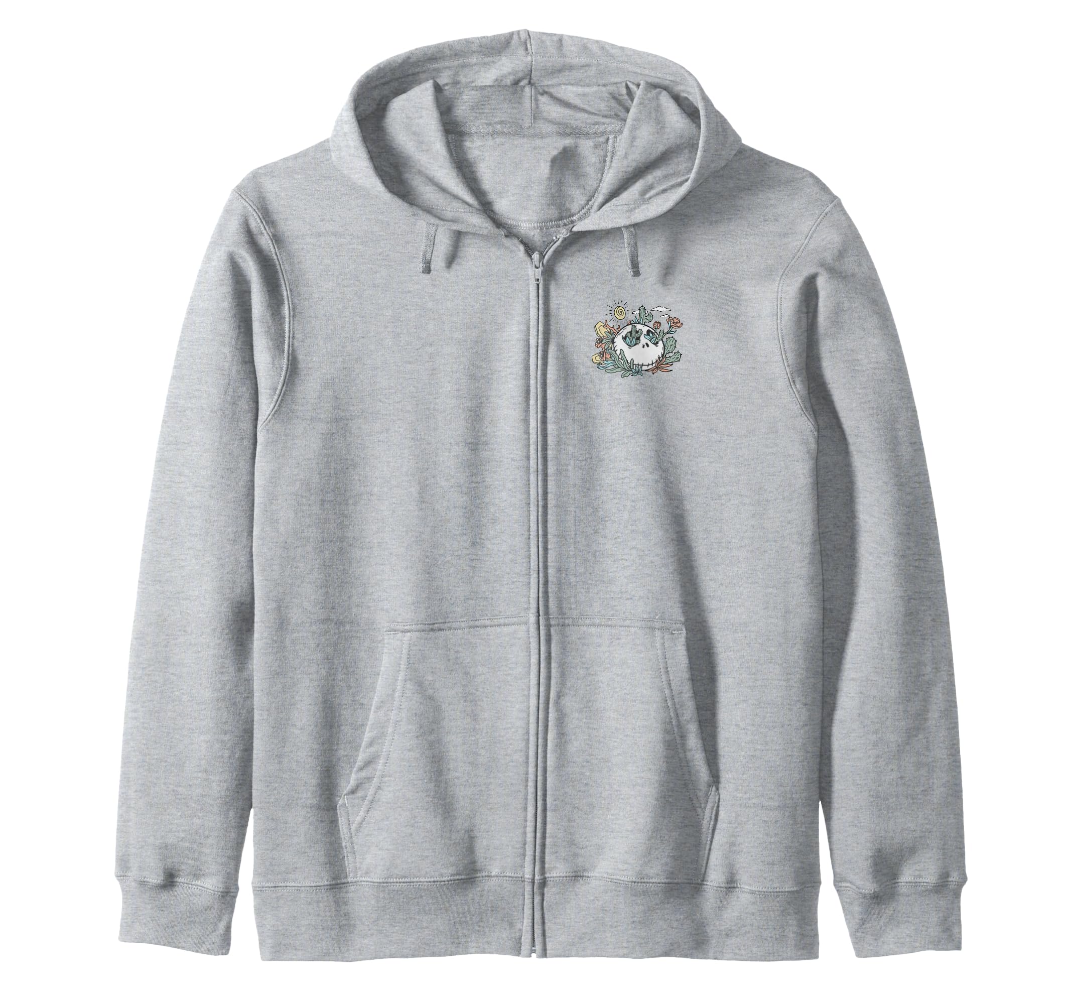 

Disney The Nightmare Before Christmas Pocket Desert Skull Zip Hoodie