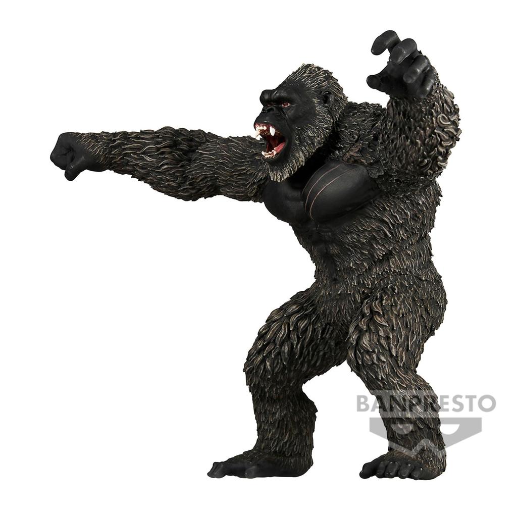 BANPRESTO "Godzilla x Kong: Das Neue Imperium" Monster Gebrüll Kong Aus dem Film "GODZILLAxKONGTHENEWEMPIRE" 2024