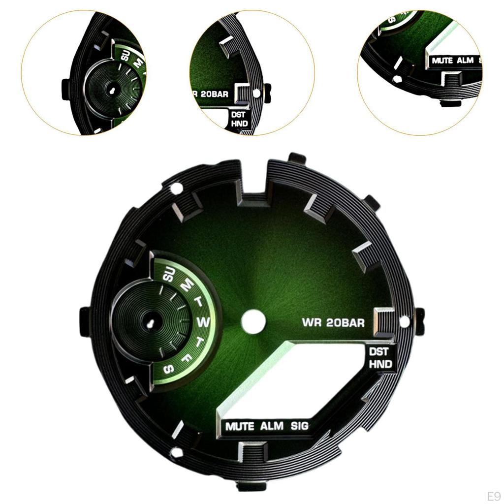 30 mm Náhradní ciferník hodinek Módní kovový doplněk Lehký Oprava Hodinářské potřeby