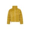 Giacca da Donna Casual in Velluto a Coste con Colletto alla Coreana Essenziale e Ampia, Rame FD8214-716