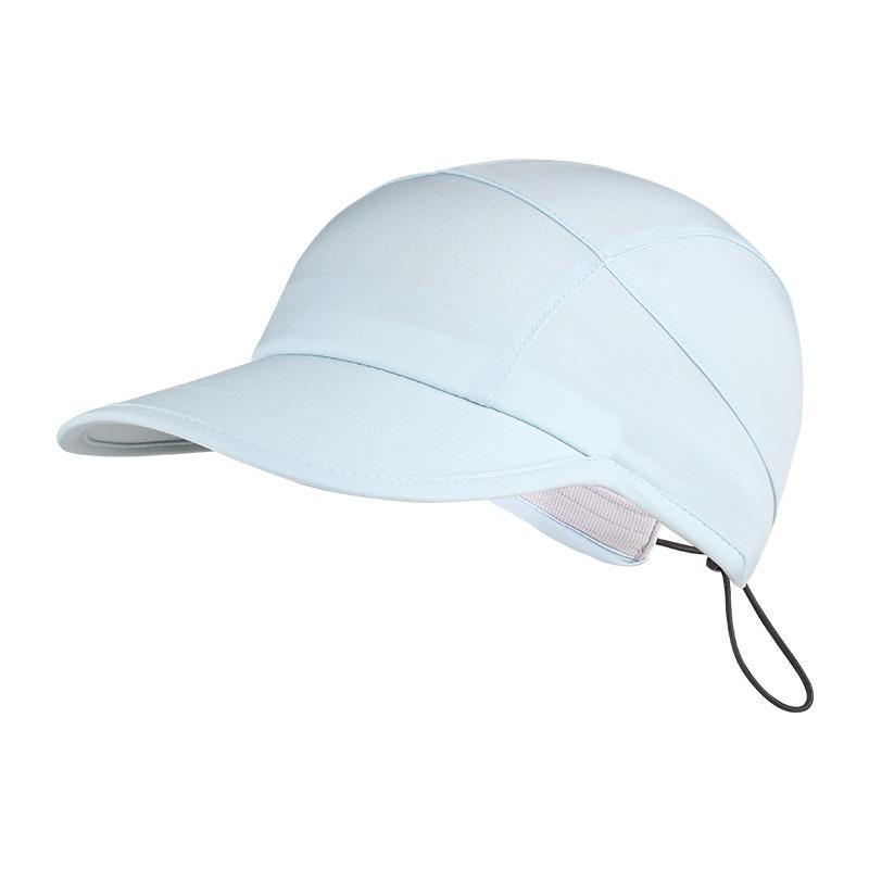 Summer new men's and women's sports caps elastic and cool lightweight running sunscreen caps peaked caps baseball caps