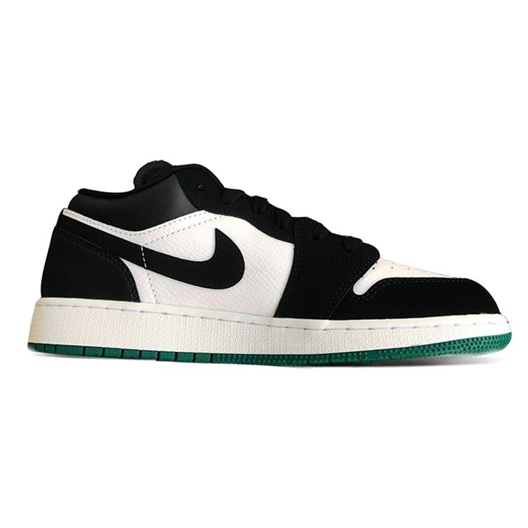 Jordan Air Jordan 1 Vintage Basketball Shoes Women's Low top Green/Black 553560-113(Team181-)