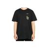 Nike X Drake Certified Lover Boy Rose Letter Print Crew Neck Short Sleeve T-Shirt Unisex Tops Black CLBBLKT-001