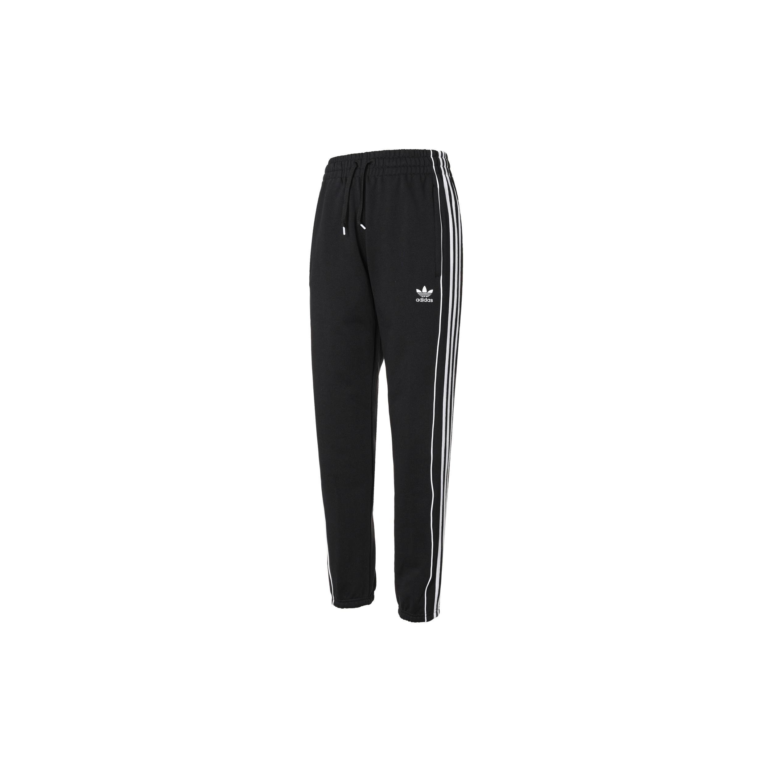 Men s adidas originals Logo Printing Pattern Drawstring Elastic Waistband Bundle Feet Sports Pants/Trousers/Joggers Black HK7319 M