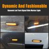 LED Dynamische Seitenblinker Blinker Fließendes Wasser Blinker Blinklicht Für BMW E46 3er Limo Coupe Compact Cabriolet